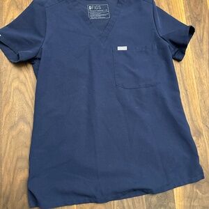 Figs navy blue scrubs